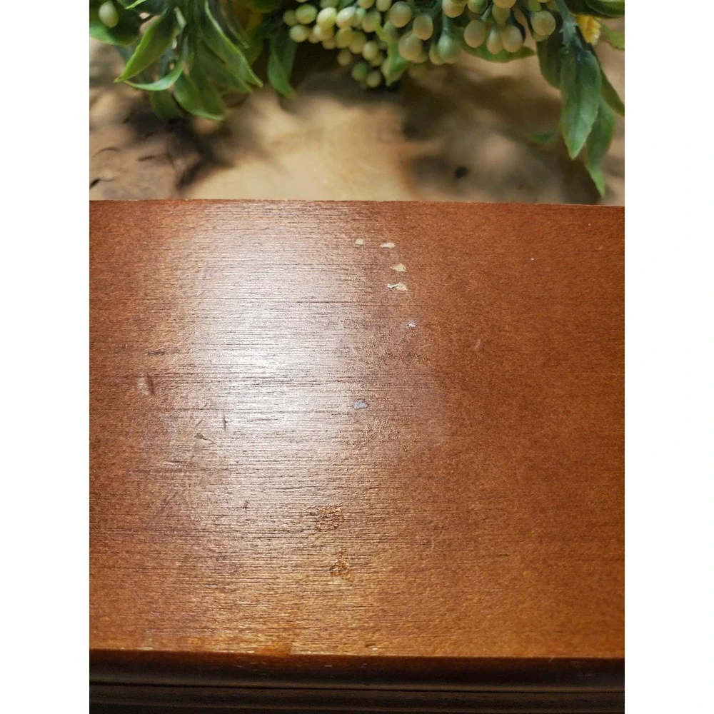 Vintage‎ Wooden Game Box Set Playing Cards Dice Reader's Digest Art Collection